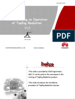 OSS - Basic Training On Operation of TopEng Mediation V1.0-20070516-B