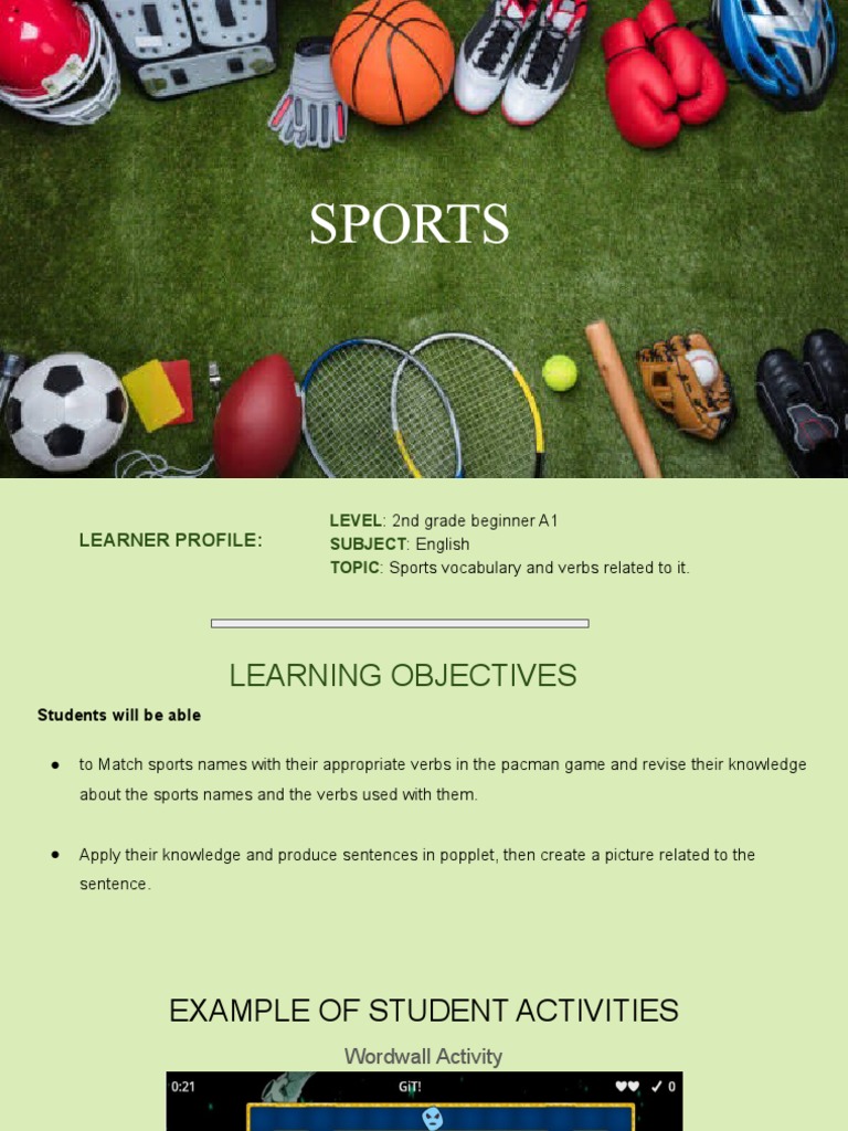 Sports | PDF | Language Arts & Discipline