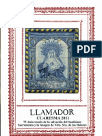 Boletin El Llamador Cuaresma 2011 PDF Web