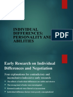 Unit 2: Individual Differences: Personality and Abilities