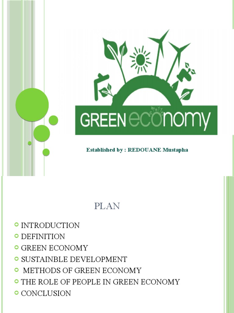 Green Economy Pdf Green Building Green Economy