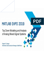 Top Down Modeling and Analysis of Analog Mixed Signal Systems