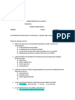 Examen Cuidado Del Adulto Mayor.