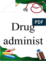 Drug Admin