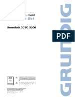 Service Document for Sonoclock 30 SC 3300 Radio