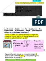 Problemas Cotidianos Con Dinero 4°