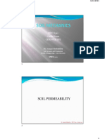 Soil Permeability: PBW N302 Credit Hours Cem/Wee/Ste