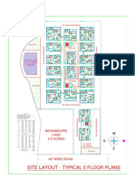 Final Typical 5 Floors Site Layout