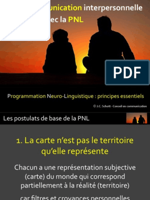 PNL 170503163650 | PDF | Programmation neuro-linguistique | Communication  non verbale