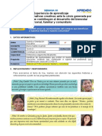 SEMANA 09-TUTORÍA 4to A-Identificamos Las Oportunidades