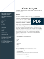 Rômulo Rodrigues: Contact