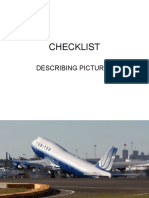 Checklist: Describing Pictures