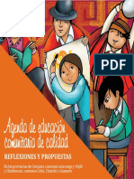 Agenda Educación Comunitaria