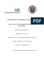 Reporte sobre geometría de herramienta