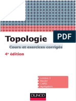 Topologie Cours Et Exercices Corrigés by Queffélec, Hervé