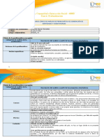 Formato de Matriz de Marco Lógico para Análisis de Problemática