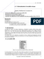 Chapitre 2 Normalisation Et Modèle Réseau - AU2007 - 2008 - S1