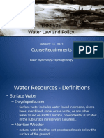 Week 1 - January 13th, 2021 - Course Requirements and Basic Hydrology-Hydrogeology - Tagged