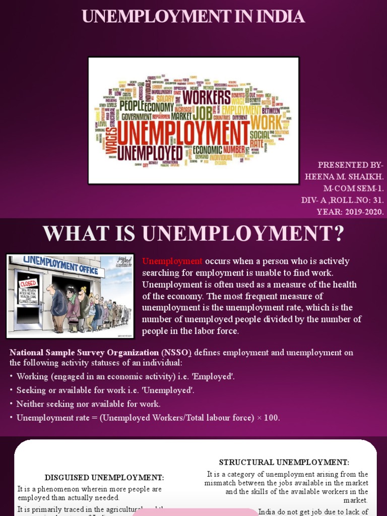 Unemployment Challenges in India | PDF | Unemployment | Social Science