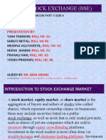 Bombay Stock Exchange (Bse)