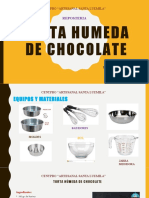 Torta húmeda de chocolate artesanal