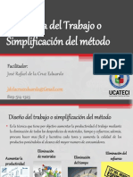 Tema I Ingeniería Del Trabajo o Simplificación Del Método