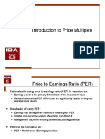 Introduction to price multiples