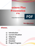 Business Plan Presentation: Prepared By: Nurul Hafizah Shaharuddin