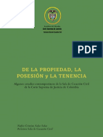 Compilación Sobre Propiedad, Posesión y Tenencia CSJ