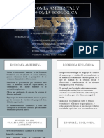 Economía Ambiental y Economía Ecológica 1