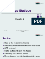 Chapitre 2 Routage Statique Et CDP