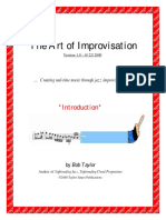 The Art of Improvisation Book 1