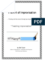 The Art of Improvisation Teach