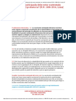 ¿Conclusión anticipada debe estar sustentada con actividad probatoria_ [R.N. 1686-2014, Lima] _ LP