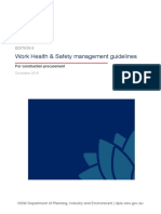 Work Health & Safety Management Guidelines: Edition 6