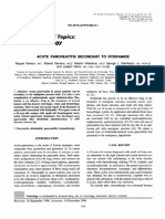 Acute Pancreatitis Secondary To Ifosfamide