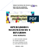 Operadores Mateamticos y Binarios ... 2