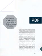 Mecanismos Cooperación e Integración en América Latina y El Caribe