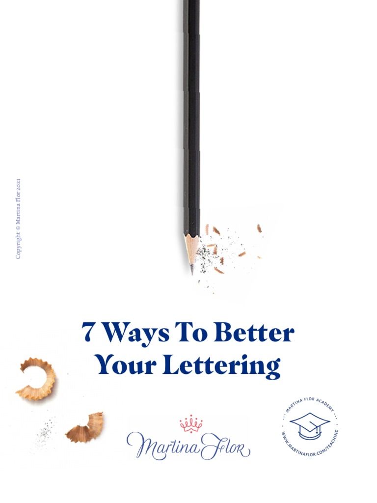 7 Ways To Better Your Lettering | PDF | Typography | Human Nature