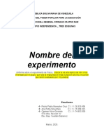 Borrador de Informe