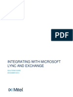 MS Lync - Exchange - Integration