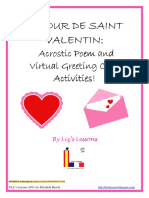 Le Jour de Saint Le Jour de Saint Le Jour de Saint Le Jour de Saint Valentin Valentin Valentin VALENTIN