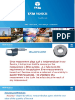 Calibration, Traceability & Least Count - Training