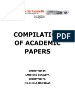 Compilation of Academic Papers