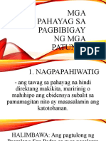 POWERPOINT GRADE 7.pahayag Na Nagbibigay NG Mga Patunay
