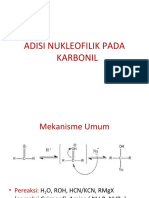 Adisi Nukleofilik Pada Karbonil