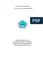 Buku Panduan Penelitian Mahasiswa Stikes FDK