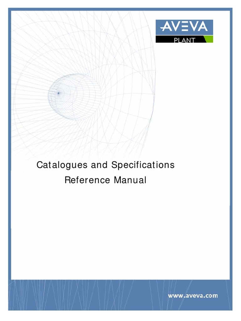 Catalogues and Specifications Reference Manual | PDF | Specification ...