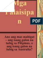 Mga Palaisipan