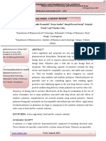 Natural Polymers: A Recent Review: World Journal of Pharmacy and Pharmaceutical Sciences